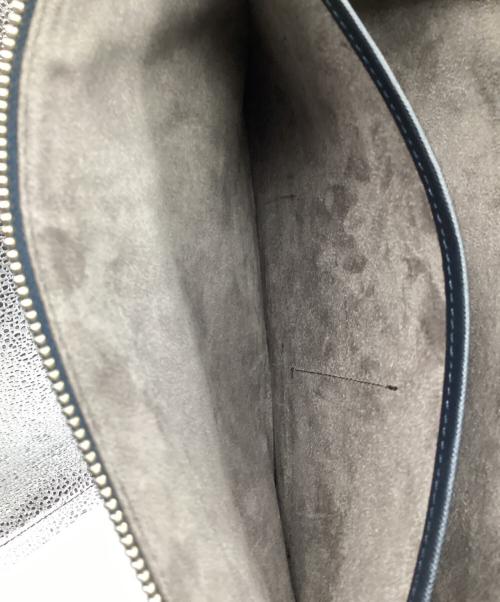 PELLE MORBIDA（ペッレモルビダ）PELLE MORBIDA (ペッレモルビダ) クラッチバッグ ネイビーの古着・服飾アイテム