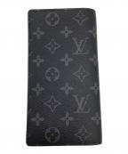 LOUIS VUITTONルイ ヴィトン）の古着「ポルトフォイユ ブラザ」｜ブラック