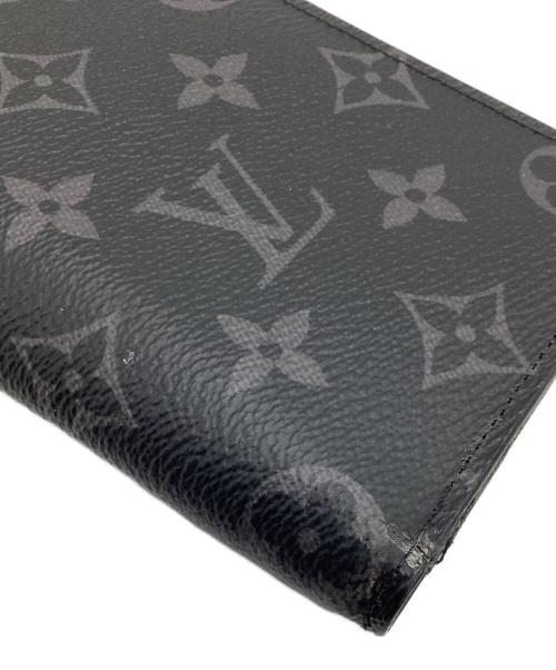 LOUIS VUITTON（ルイ ヴィトン）LOUIS VUITTON (ルイ ヴィトン) ポルトフォイユ ブラザ ブラックの古着・服飾アイテム