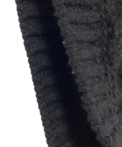 Gypsohila（ジプソフィア）Gypsohila (ジプソフィア) ポップコーンベスト ブラック サイズ:Freeの古着・服飾アイテム