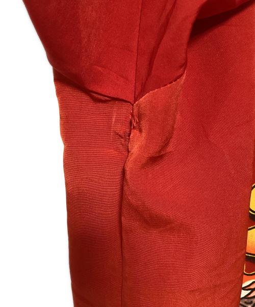 DRAGONFLY（ドラゴンフライ）DRAGONFLY (ドラゴンフライ) 総柄シャツ レッド サイズ:Lの古着・服飾アイテム