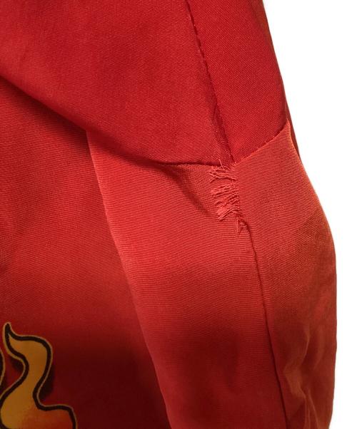DRAGONFLY（ドラゴンフライ）DRAGONFLY (ドラゴンフライ) 総柄シャツ レッド サイズ:Lの古着・服飾アイテム