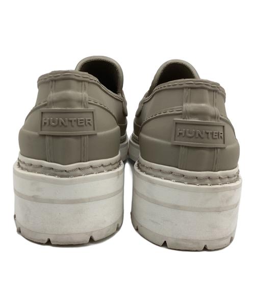 HUNTER（ハンター）HUNTER (ハンター) Wリファインスティッチペニーローファー ベージュ サイズ:UK4 / EU37 / US6の古着・服飾アイテム