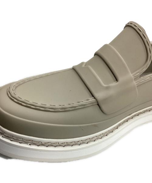 HUNTER（ハンター）HUNTER (ハンター) Wリファインスティッチペニーローファー ベージュ サイズ:UK4 / EU37 / US6の古着・服飾アイテム