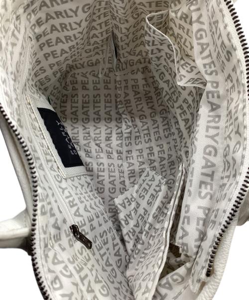 PEARLY GATES（パーリーゲイツ）PEARLY GATES (パーリーゲイツ) DISNEY (ディズニー) カートバッグ Disney100周年記念モデル オフホワイト 未使用品の古着・服飾アイテム
