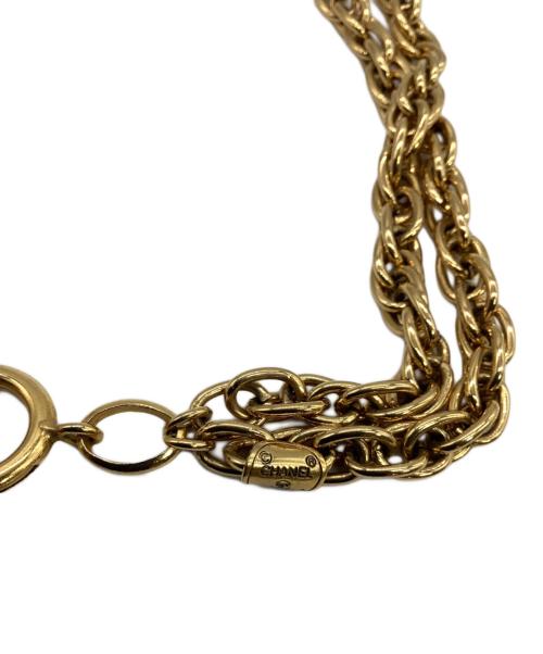 CHANEL（シャネル）CHANEL (シャネル) ココマークチェーンネックレス ゴールドの古着・服飾アイテム