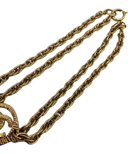 CHANEL（シャネル）CHANEL (シャネル) ココマークチェーンネックレス ゴールドの古着・服飾アイテム