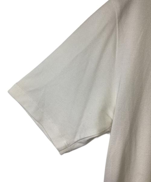 DSQUARED2（ディースクエアード）DSQUARED2 (ディースクエアード) Vネックカットソー ホワイト サイズ:Sの古着・服飾アイテム