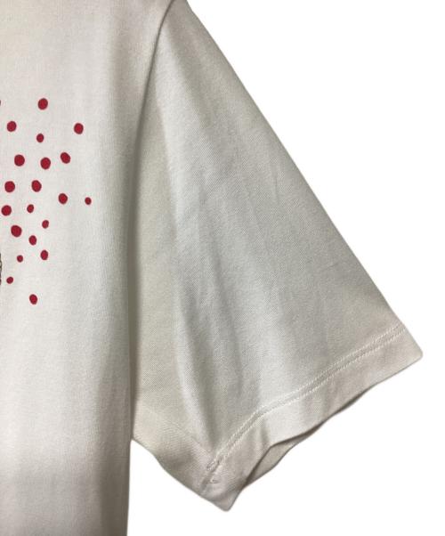 DSQUARED2（ディースクエアード）DSQUARED2 (ディースクエアード) Vネックカットソー ホワイト サイズ:Sの古着・服飾アイテム