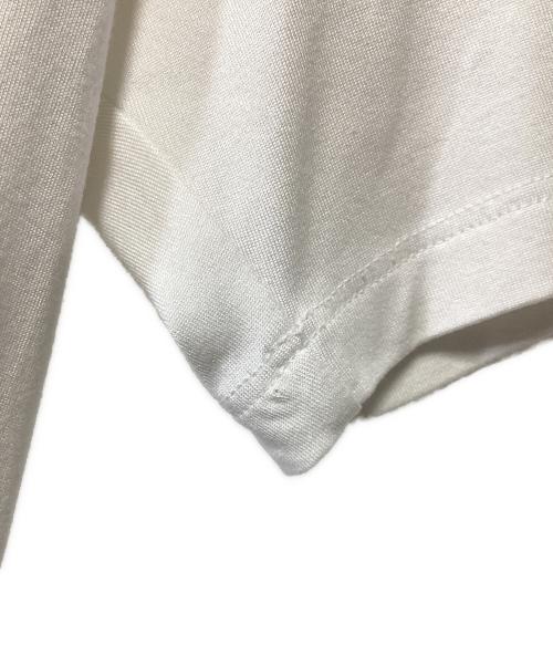 DSQUARED2（ディースクエアード）DSQUARED2 (ディースクエアード) Vネックカットソー ホワイト サイズ:Sの古着・服飾アイテム