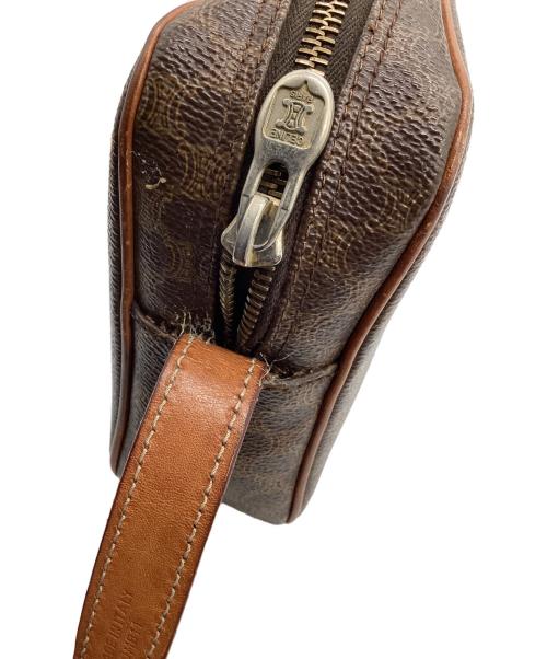 CELINE（セリーヌ）CELINE (セリーヌ) ショルダーポーチ ブラウンの古着・服飾アイテム