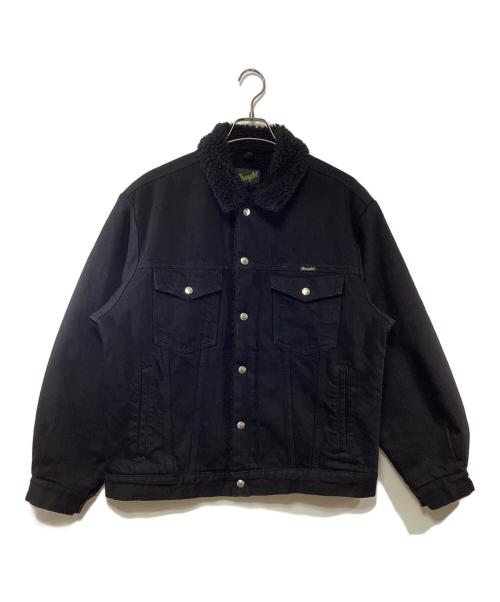 Wrangler（ラングラー）Wrangler (ラングラー) WAKO MARIA (ワコマリア) TRUCKER JACKET ブラック サイズ:Lの古着・服飾アイテム