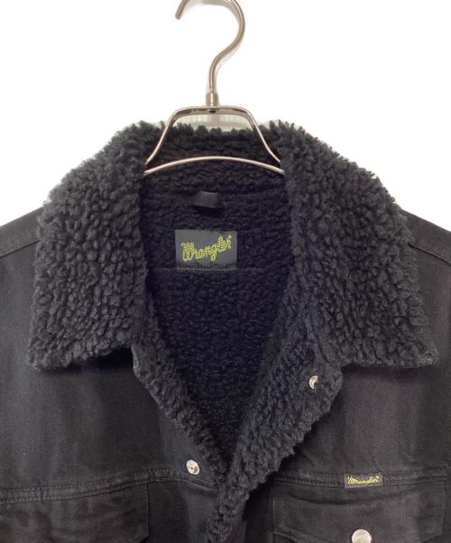 Wrangler（ラングラー）Wrangler (ラングラー) WAKO MARIA (ワコマリア) TRUCKER JACKET ブラック サイズ:Lの古着・服飾アイテム