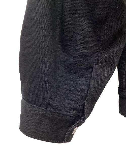 Wrangler（ラングラー）Wrangler (ラングラー) WAKO MARIA (ワコマリア) TRUCKER JACKET ブラック サイズ:Lの古着・服飾アイテム