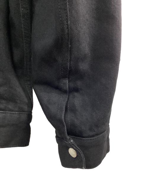 Wrangler（ラングラー）Wrangler (ラングラー) WAKO MARIA (ワコマリア) TRUCKER JACKET ブラック サイズ:Lの古着・服飾アイテム