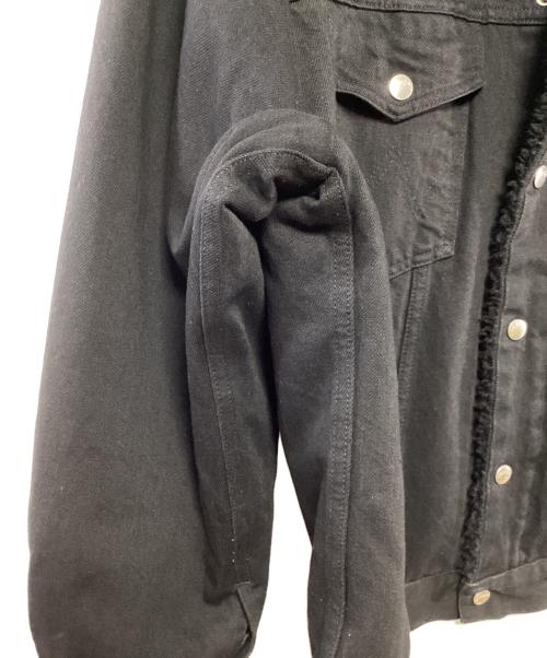 Wrangler（ラングラー）Wrangler (ラングラー) WAKO MARIA (ワコマリア) TRUCKER JACKET ブラック サイズ:Lの古着・服飾アイテム