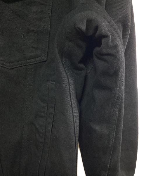 Wrangler（ラングラー）Wrangler (ラングラー) WAKO MARIA (ワコマリア) TRUCKER JACKET ブラック サイズ:Lの古着・服飾アイテム