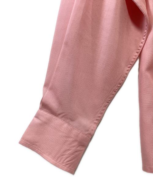 GUILTY PARTIES（ギルティーパーティーズ）GUILTY PARTIES (ギルティーパーティーズ) 50’S OPEN COLLAR SHIRT ピンク サイズ:Mの古着・服飾アイテム