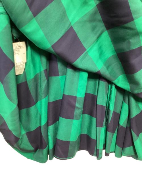 Spick and Span（スピックアンドスパン）Spick and Span (スピックアンドスパン) チェックスカート グリーン×ネイビー サイズ:38 未使用品の古着・服飾アイテム