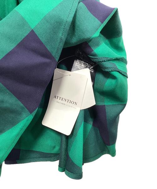 Spick and Span（スピックアンドスパン）Spick and Span (スピックアンドスパン) チェックスカート グリーン×ネイビー サイズ:38 未使用品の古着・服飾アイテム