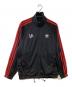 adidas Originals（アディダスオリジナル）の古着「KORN TRACK TOP BLACK」｜ブラック×レッド