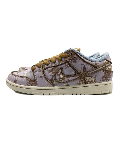 NIKE SB（ナイキエスビー）NIKE SB (ナイキエスビー) SB DUNK LOW PRO PRM ライトパープル×ベージュ サイズ:265(2.5) 未使用品の古着・服飾アイテム
