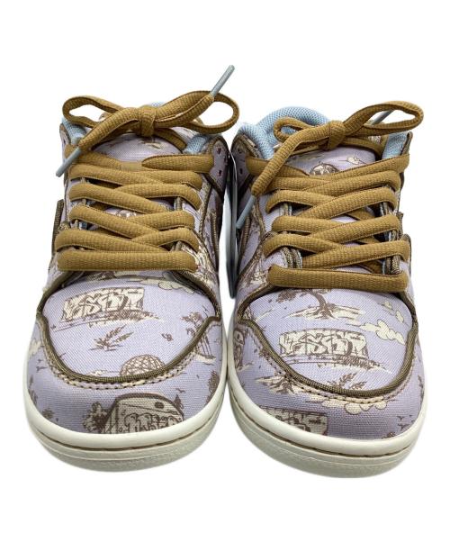 NIKE SB（ナイキエスビー）NIKE SB (ナイキエスビー) SB DUNK LOW PRO PRM ライトパープル×ベージュ サイズ:265(2.5) 未使用品の古着・服飾アイテム