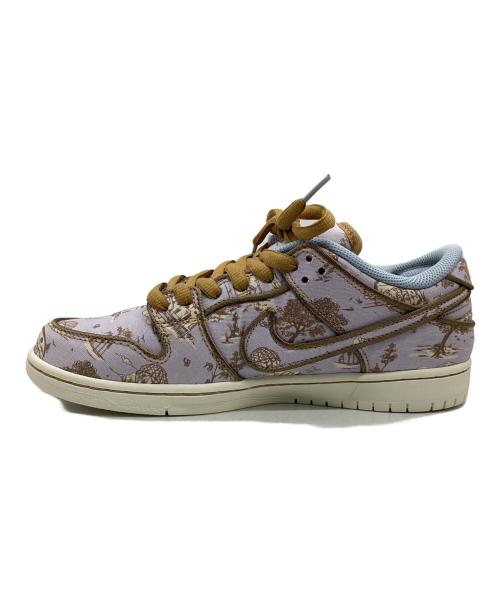 NIKE SB（ナイキエスビー）NIKE SB (ナイキエスビー) SB DUNK LOW PRO PRM ライトパープル×ベージュ サイズ:265(2.5) 未使用品の古着・服飾アイテム