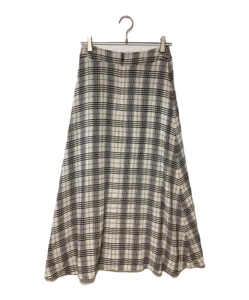 SLOBE IENA（スローブ イエナ）SLOBE IENA (スローブ イエナ) ロングスカート ブラック×ホワイト サイズ:38の古着・服飾アイテム