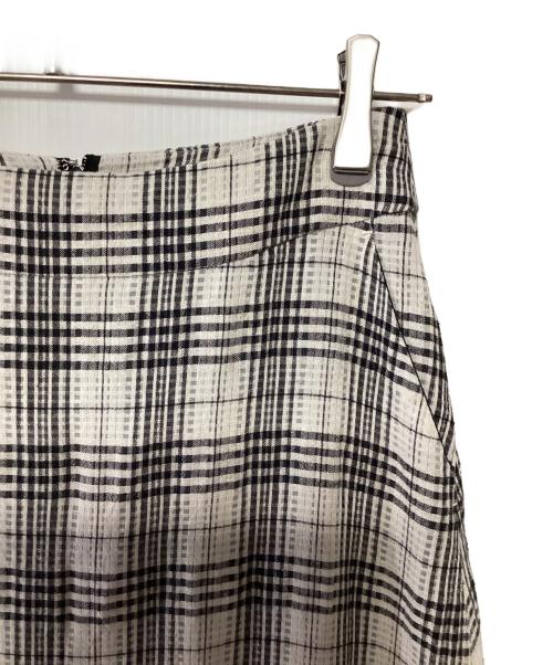 SLOBE IENA（スローブ イエナ）SLOBE IENA (スローブ イエナ) ロングスカート ブラック×ホワイト サイズ:38の古着・服飾アイテム
