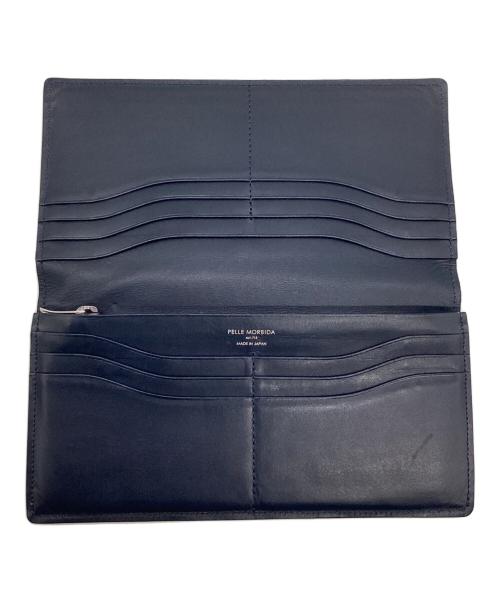 PELLE MORBIDA（ペッレモルビダ）PELLE MORBIDA (ペッレモルビダ) 長財布 ブラックの古着・服飾アイテム