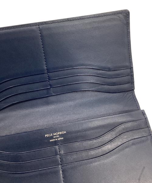 PELLE MORBIDA（ペッレモルビダ）PELLE MORBIDA (ペッレモルビダ) 長財布 ブラックの古着・服飾アイテム