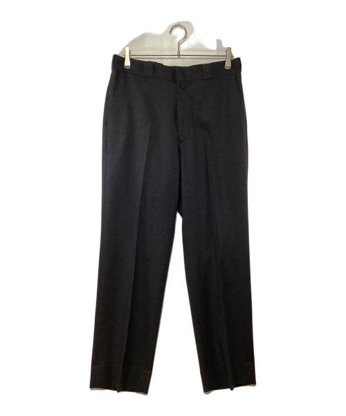 COMOLI（コモリ）COMOLI (コモリ) ウールフラノパンツ グレー サイズ:3の古着・服飾アイテム