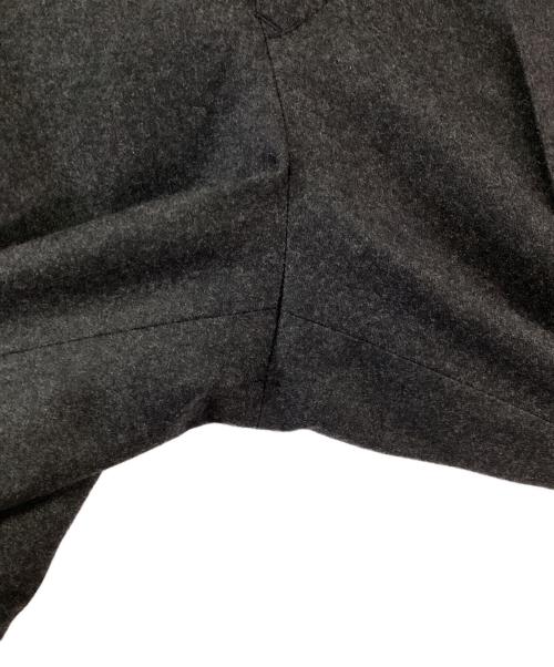 COMOLI（コモリ）COMOLI (コモリ) ウールフラノパンツ グレー サイズ:3の古着・服飾アイテム