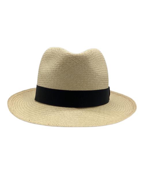eloy bernal（エロイ ベルナール）eloy bernal (エロイ ベルナール) パナマハット ナチュラル サイズ:Lの古着・服飾アイテム