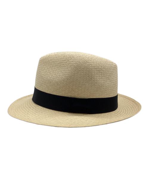 eloy bernal（エロイ ベルナール）eloy bernal (エロイ ベルナール) パナマハット ナチュラル サイズ:Lの古着・服飾アイテム