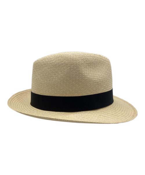 eloy bernal（エロイ ベルナール）eloy bernal (エロイ ベルナール) パナマハット ナチュラル サイズ:Lの古着・服飾アイテム