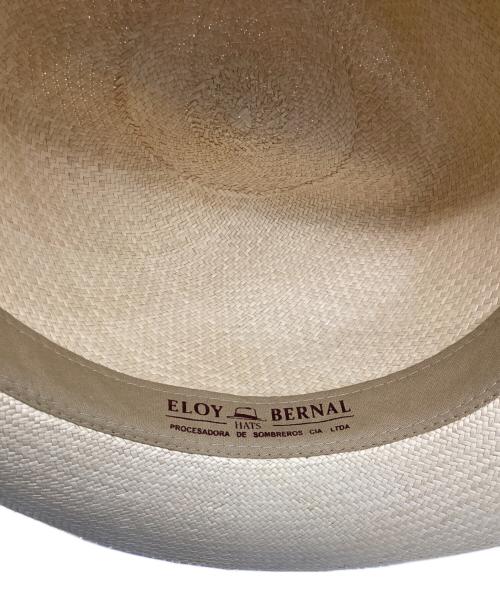 eloy bernal（エロイ ベルナール）eloy bernal (エロイ ベルナール) パナマハット ナチュラル サイズ:Lの古着・服飾アイテム