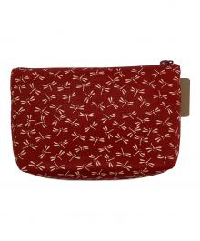 印傳屋（インデンヤ）の古着「ハンドポーチ」｜レッド