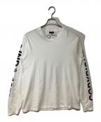 DIESELディーゼル）の古着「ロングスリーブTシャツ」｜ホワイト