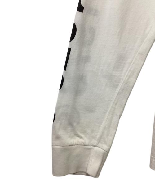 DIESEL（ディーゼル）DIESEL (ディーゼル) ロングスリーブTシャツ ホワイト サイズ:Lの古着・服飾アイテム