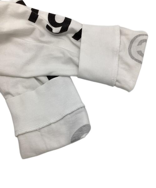 DIESEL（ディーゼル）DIESEL (ディーゼル) ロングスリーブTシャツ ホワイト サイズ:Lの古着・服飾アイテム