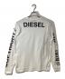 DIESEL (ディーゼル) ロングスリーブTシャツ ホワイト サイズ:L：3000円