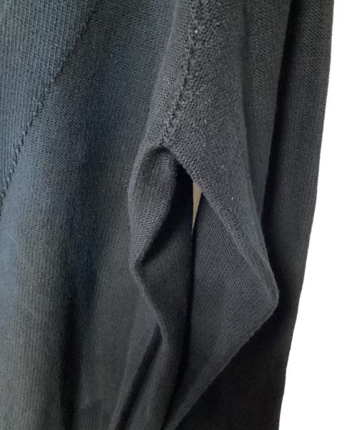 LOUIS VUITTON（ルイ ヴィトン）LOUIS VUITTON (ルイ ヴィトン) フロントロゴリブネックニット ブラック サイズ:XLの古着・服飾アイテム