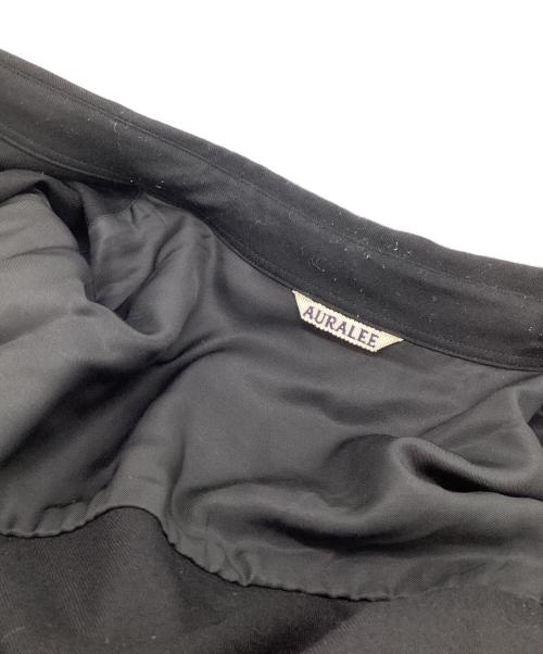 AURALEE（オーラリー）AURALEE (オーラリー) SUPER LIGHT WOOL SHIRTS ブラック サイズ:4の古着・服飾アイテム