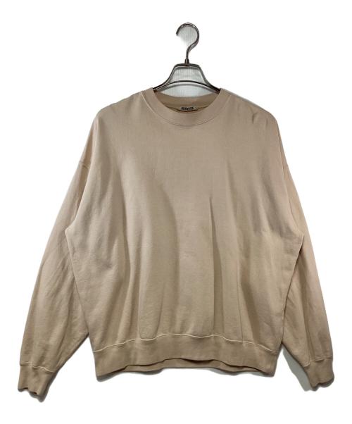 AURALEE（オーラリー）AURALEE (オーラリー) Pima Light Sweat Pullover Shirt ベージュ サイズ:4の古着・服飾アイテム