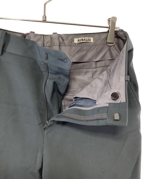 AURALEE（オーラリー）AURALEE (オーラリー) LIGHT WOOL MAX GABARDINE SLACKS グレー サイズ:4の古着・服飾アイテム