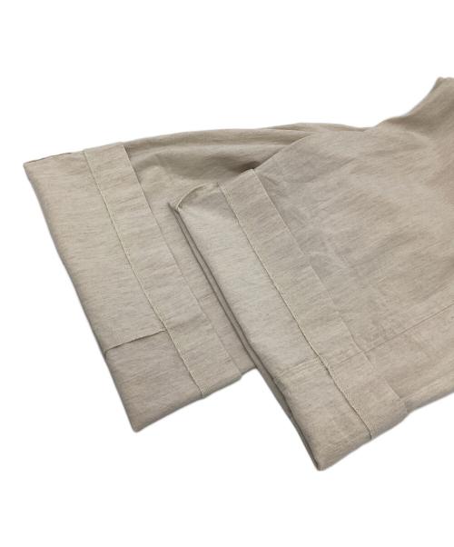 TOMORROW LAND（トゥモローランド）TOMORROW LAND (トゥモローランド) レーヨンリネンコットン フレアクロップドパンツ アイボリー サイズ:32の古着・服飾アイテム