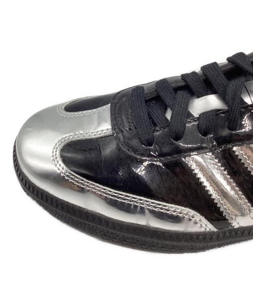 adidas（アディダス）adidas (アディダス) ATMOS (アトモス) Samba Tuxedo ブラック×シルバー サイズ:27の古着・服飾アイテム