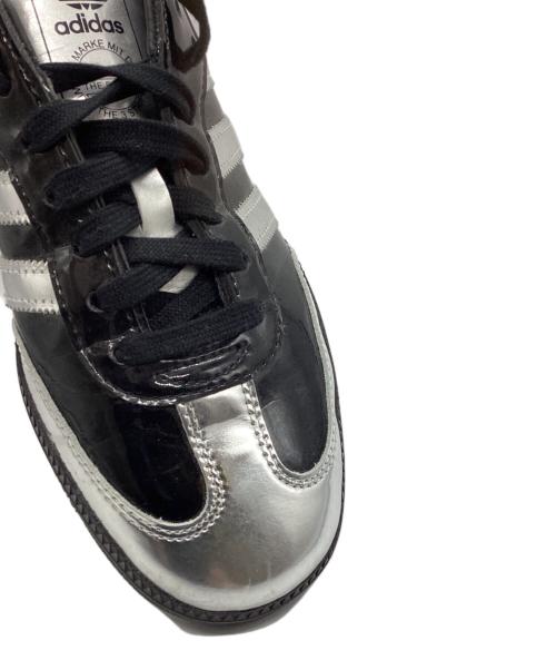 adidas（アディダス）adidas (アディダス) ATMOS (アトモス) Samba Tuxedo ブラック×シルバー サイズ:27の古着・服飾アイテム